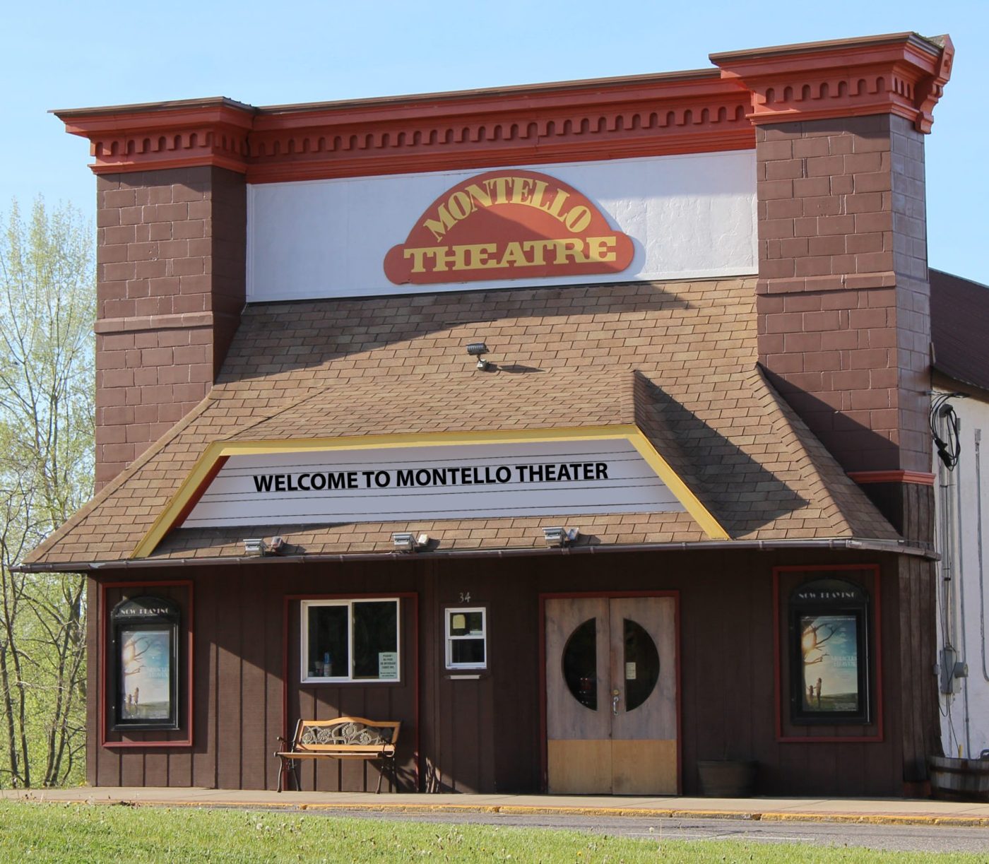 The Montello Theater building on East Montello Street